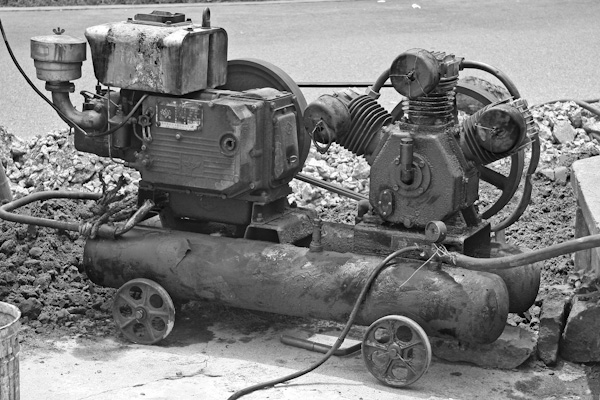 Baustelle auf Putuo Shan